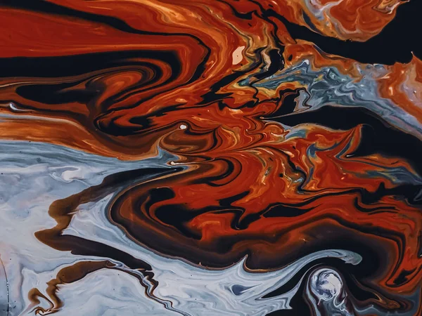 Krásná Olejovitá Malba Smíšenými Barvami Ideální Pro Pozadí Nebo Tapety — Stock fotografie