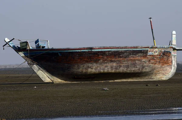 Gwada Paquistão Agosto 2020 Gwadar Paquistão Agosto 2020 Barcos Pesca — Fotografia de Stock