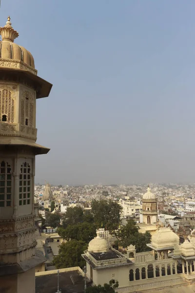 Plano Vertical Ciudad Udaipur India —  Fotos de Stock