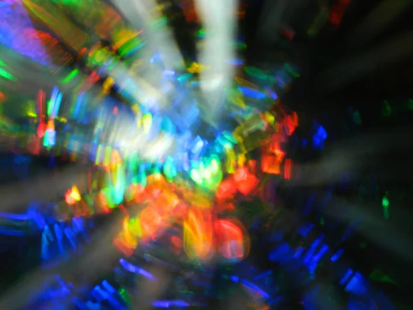 Närbild Abstrakta Ljus — Stockfoto