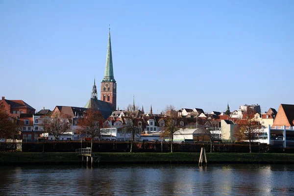 Eine Faszinierende Aufnahme Eines Schönen Lübecker Doms Deutschland — Stockfoto