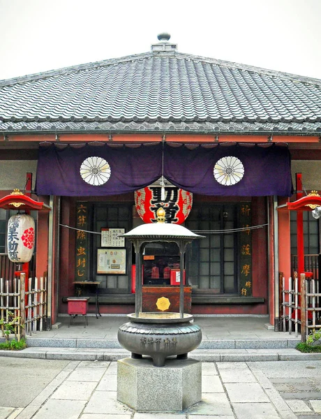 Tiro Vertical Edifício Asakusa — Fotografia de Stock