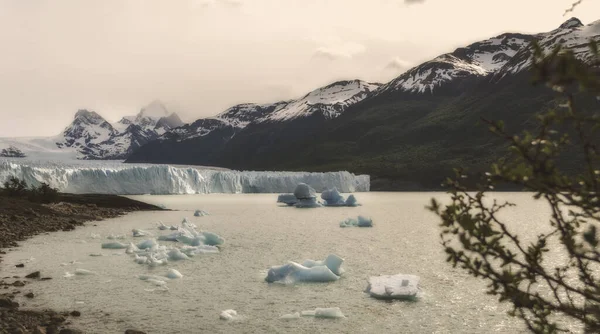 Прекрасний Знімок Льодовиків Гірському Пейзажі — стокове фото