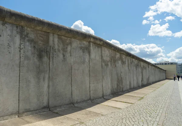 2020年7月17日 德国7月12日 2020年 柏林城墙的一部分 位于Bernauerstrasse — 图库照片