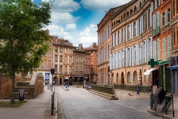 Streets Toulouse Daytime France — Stock Photo, Image
