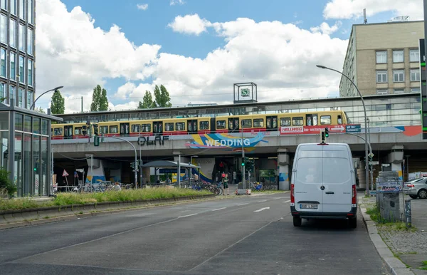 Berlino Germania Luglio 2020 Berlino Germania Luglio 2020 Stazione Wedding — Foto Stock