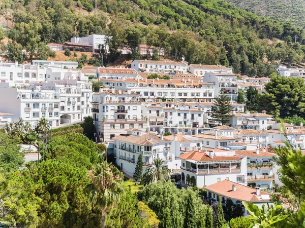 Una Hermosa Foto Ciudad Mijas Andalucía España Durante Día — Foto de Stock