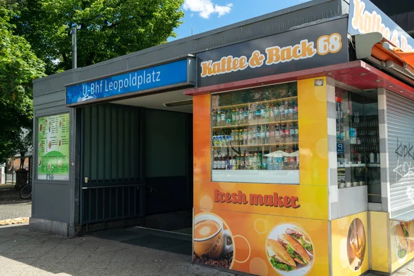 Berlin Deutschland Juli 2020 Berlin Deutschland Juli 2020 Der Leopoldplatz — Stockfoto