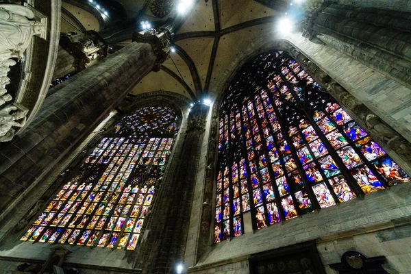 Talya Milan Daki Güzel Duomo Milano Sütunları — Stok fotoğraf