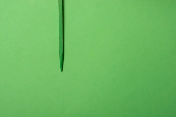 Tiro Close Uma Tinta Verde — Fotografia de Stock