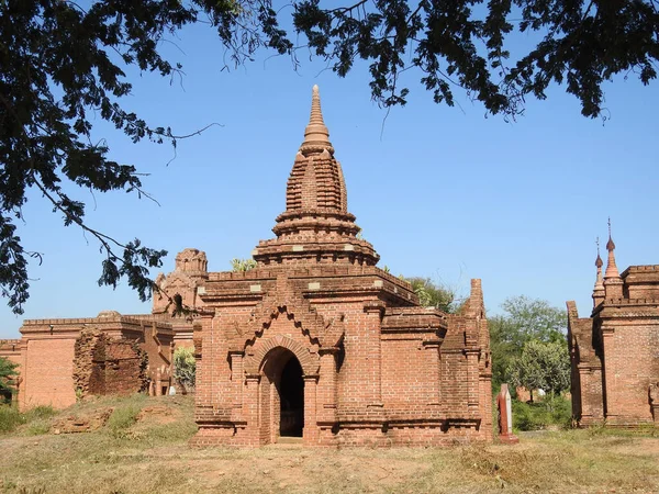 Disparo Templo Hindú Bagan Myanmar —  Fotos de Stock