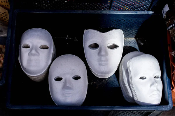 Een Close Shot Van Maskers — Stockfoto