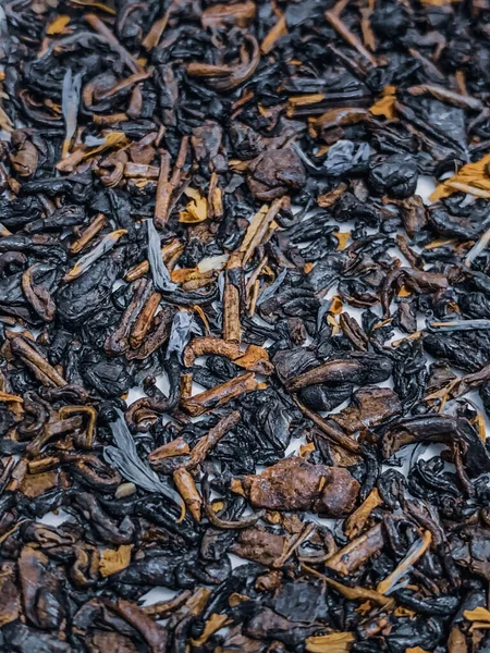 Vertical Closeup Shot Dried Herbs — Stock Photo, Image