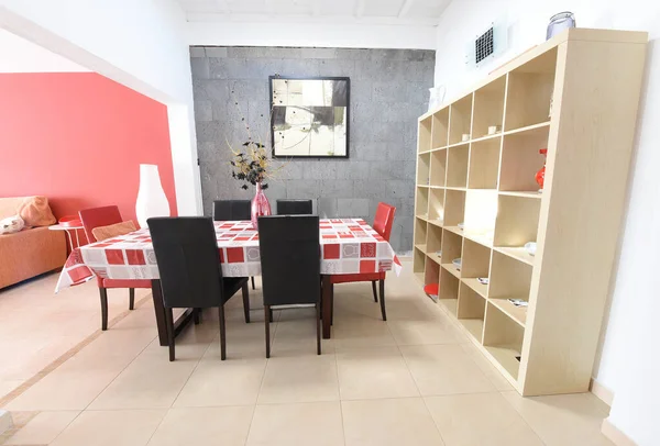 Hermoso Acogedor Salón Apartamento Moderno — Foto de Stock