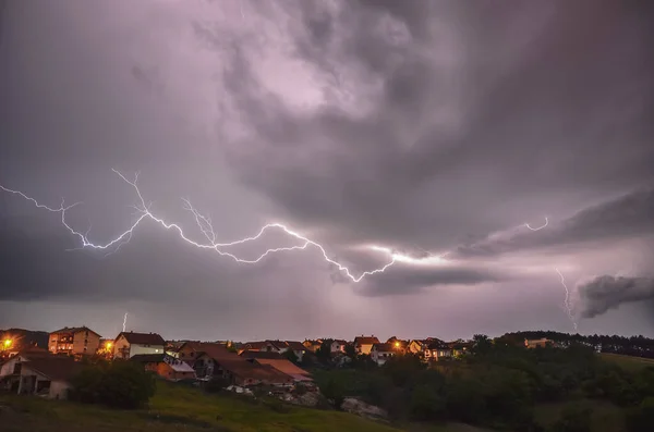 Fantastisk Bild Stormig Himmel Bakgrund — Stockfoto