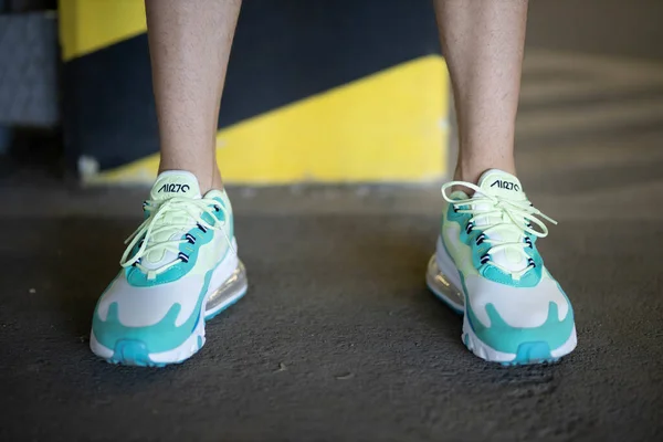 Brcko Distri Bosnia Herzegovina Sep 2020 Details Nike Air Max — Stock Photo, Image