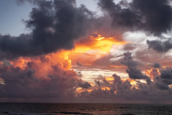 Mesmerizing Shot Beautiful Seascape Sunset — Stock Photo, Image