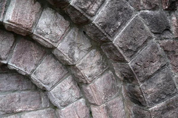 Een Close Van Een Mooie Stenen Muur Met Bogen — Stockfoto