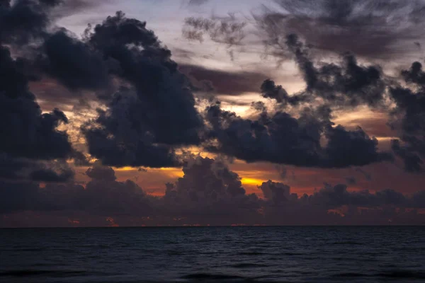 Mesmerizing Shot Beautiful Seascape Sunset — Stock Photo, Image