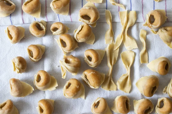 Primo Piano Ravioli — Foto Stock