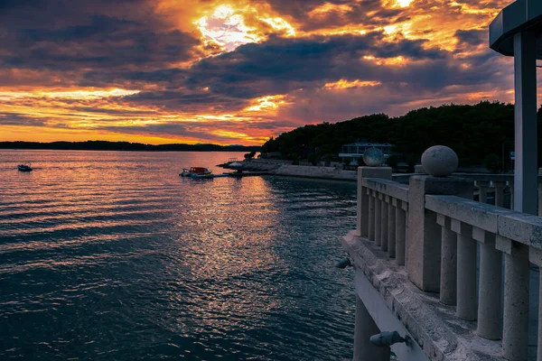 Beautiful Sunset Lake — Stock Photo, Image