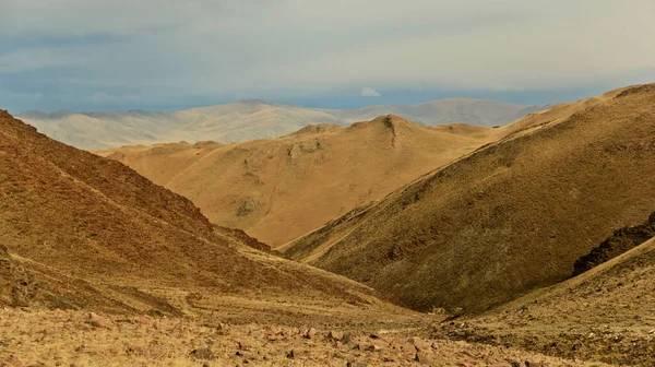 Uno Splendido Scenario Natura Selvaggia Mongola Paesaggio — Foto Stock