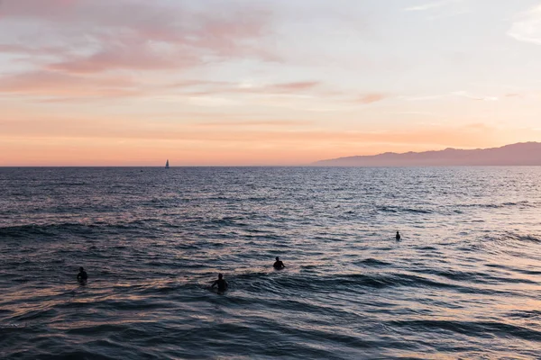 Mesmerizing View Sunset Beach California — Stock Photo, Image