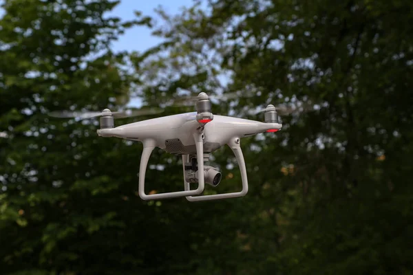 Tiro Perto Drone Voador — Fotografia de Stock