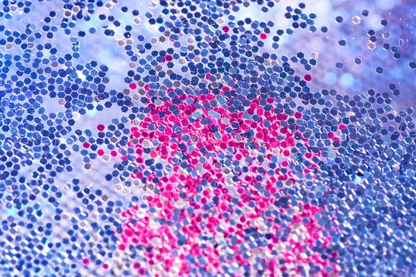 Closeup Shot Colorful Shiny Confetti — Stock Photo, Image