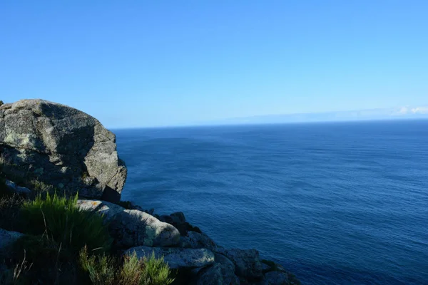 Formazioni Rocciose Sulla Costa Del Mare — Foto Stock