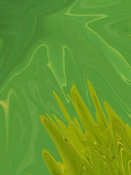 Yeşil Bilye Desenli Soyut Bir Arkaplanın Dikey Çizimi — Stok fotoğraf