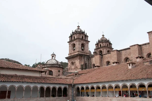 秘鲁库斯科耶稣会教堂的美丽照片 — 图库照片