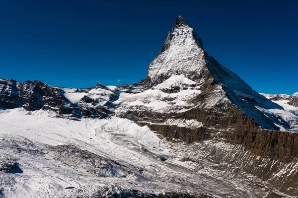 一张美丽的马特宏山的照片 阿尔卑斯山 — 图库照片