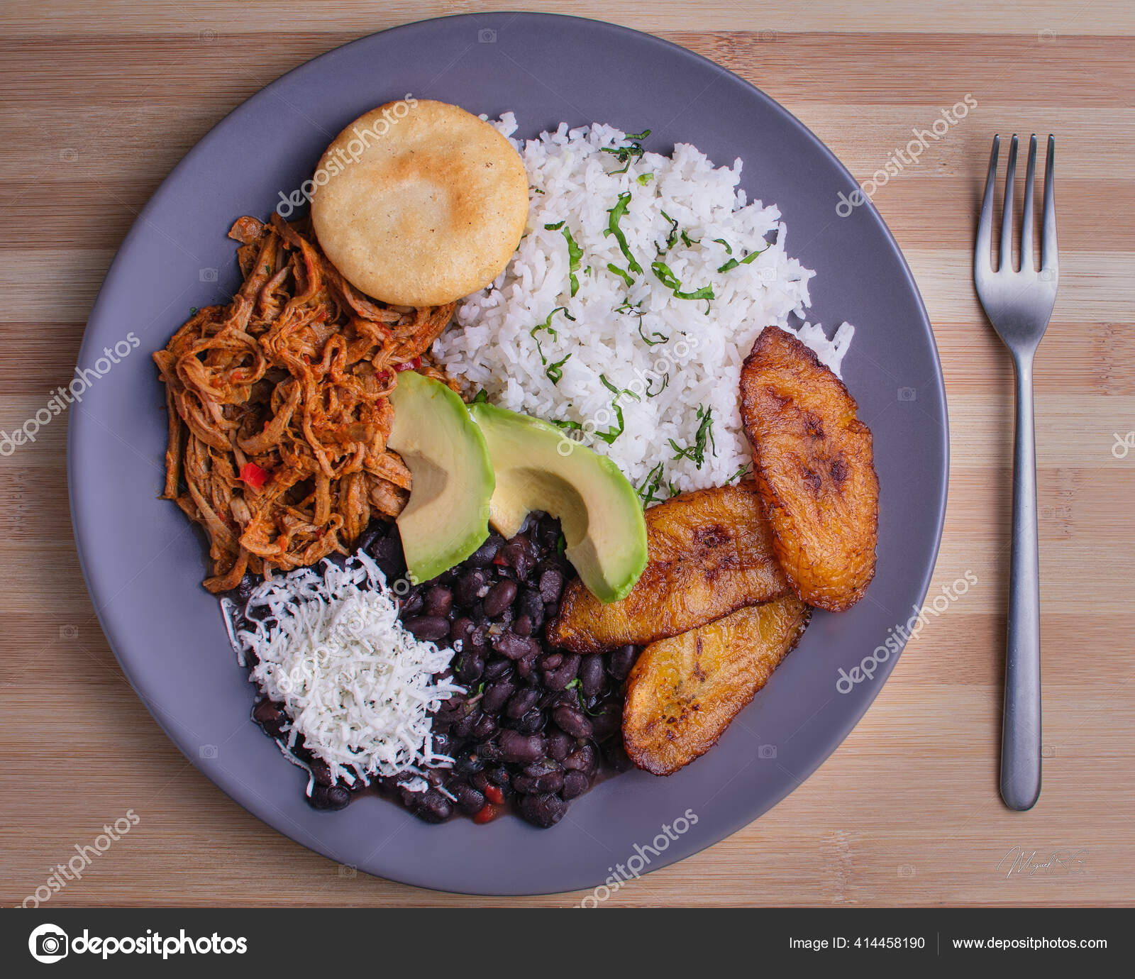 Perfect Lunch Rice Vegetable Salad Stock Photo by ©Wirestock 414458190