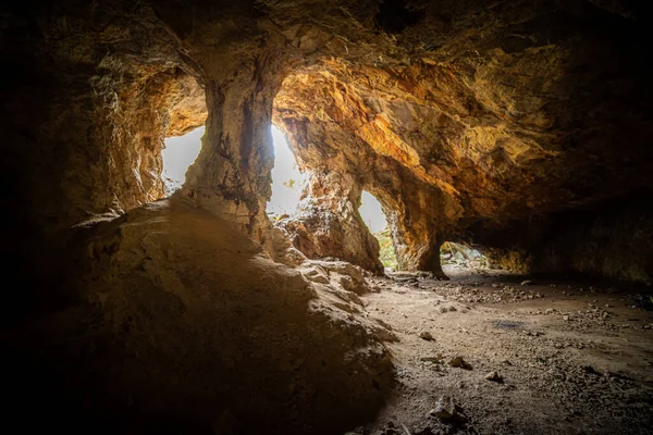 Cave Beautiful Rock Formations — Stock Photo, Image