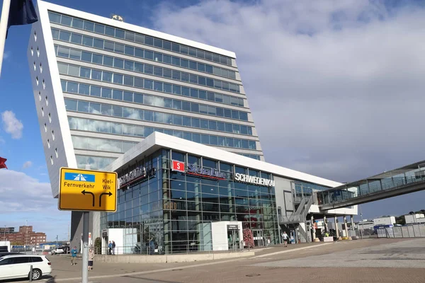 Kiel Deutschland September 2020 Hauptgebäude Der Schwedenkai Stena Line Kiel — Stockfoto