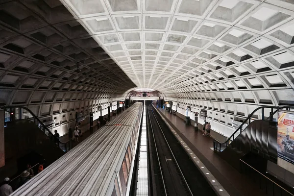 Washington Metro Förenade Staterna Aug 2017 Washington Metro Sommaren 2017 — Stockfoto