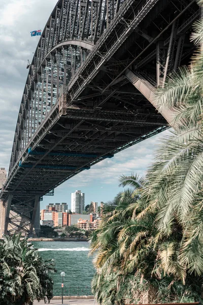 Sydney Autriche Sept 2018 Pont Acier Traversant Port Sydney — Photo