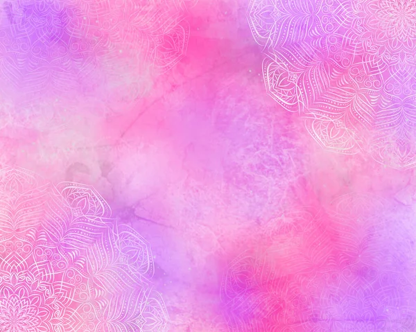 Mystic Bohemian Abstract Mandala Background — Stock Photo, Image