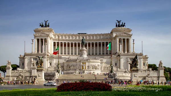 Closeup Shot Piazza Vittorio Emanuele Rome Italy Royalty Free Stock Photos