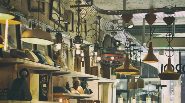 Interiör Lampbutiken — Stockfoto