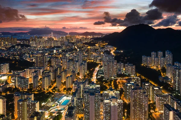 香港からの空撮 — ストック写真