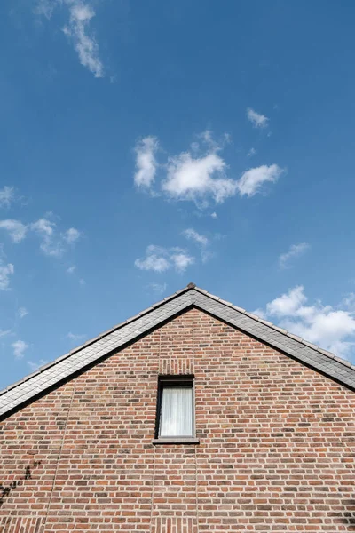 Nízký Úhel Záběru Střechy Budovy — Stock fotografie