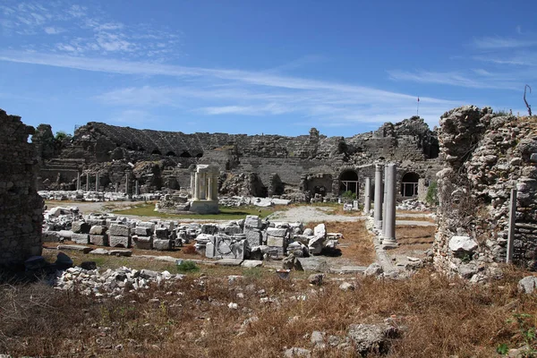 ギリシャの古い放棄された発掘現場 — ストック写真