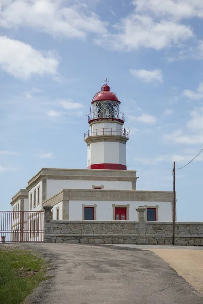 Vertical Shot Cabo Silleiro Lighthouse Galicia Spain — Stock Photo, Image