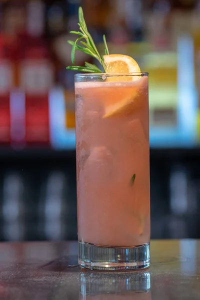Uno Scatto Selettivo Del Cocktail Juice — Foto Stock