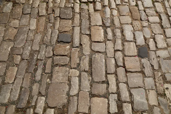 Abstract Background Old Cobblestone Pavement — Stock Photo, Image