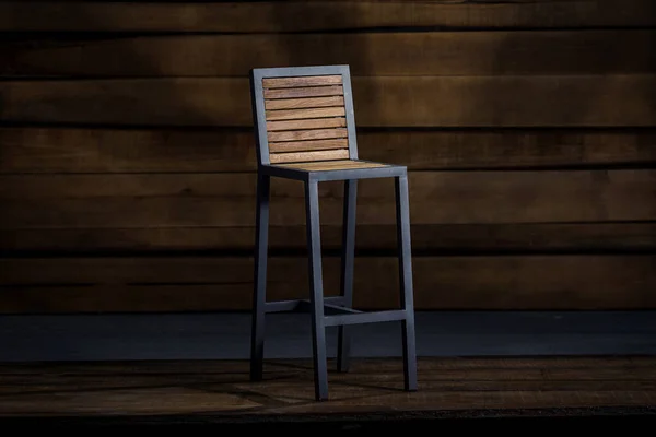 막대로 의자를 클로즈업 서랍장처럼 수있는 — 스톡 사진