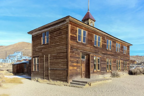 Paisaje Soleado Del Bodie State Historic Park Condado Mono California — Foto de Stock