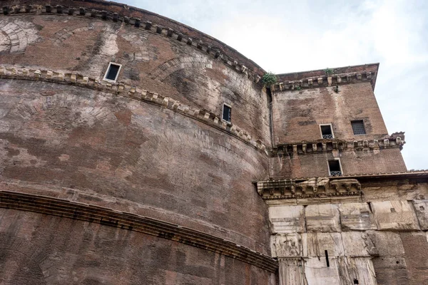 Het Beroemde Romeinse Pantheon Rome Italië — Stockfoto